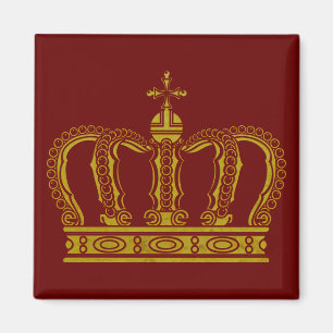 Golden Krona + dina idéer Magnet