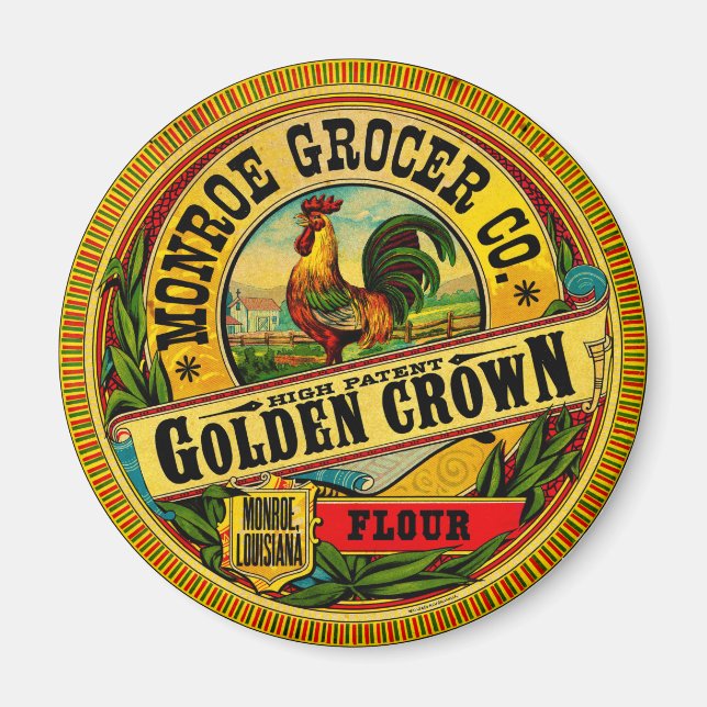 Golden Krona High Patent Flour Magnet (Framsidan)