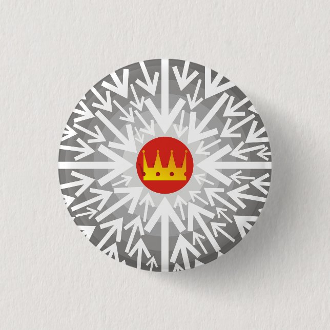Golden krona knapp (Framsida)