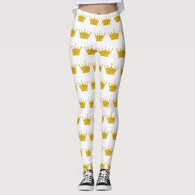 Golden krona leggings (Framsida)