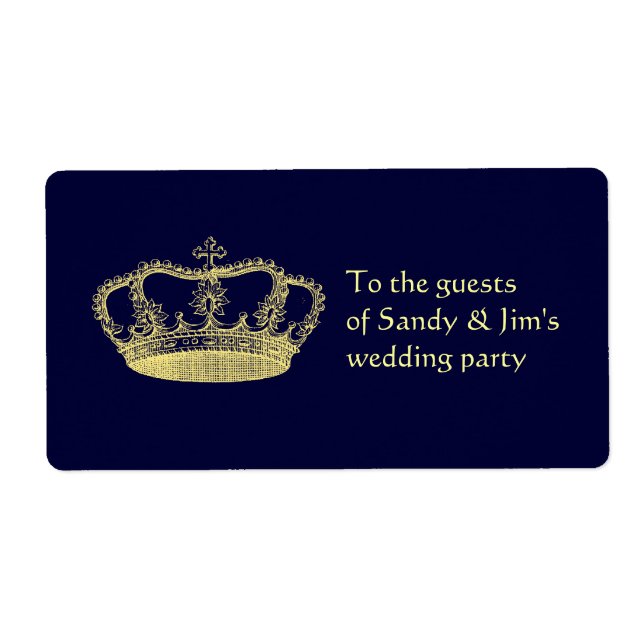 Golden Krona med texten Fraktsedel (Framsidan)