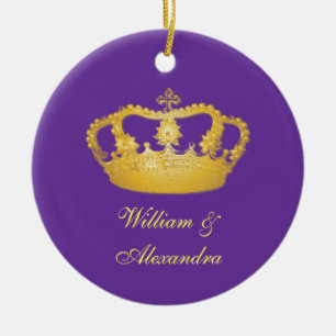 Golden Krona Ornament II