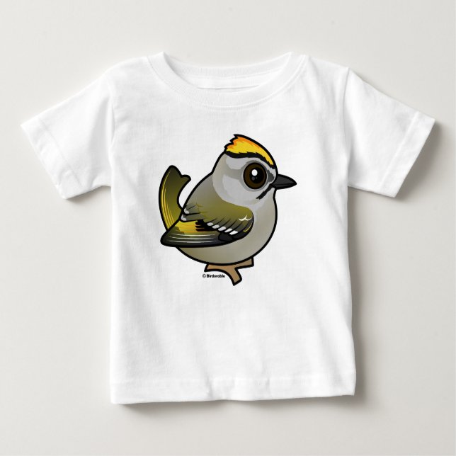 Golden-kronad Kinglet Tee (Framsida)