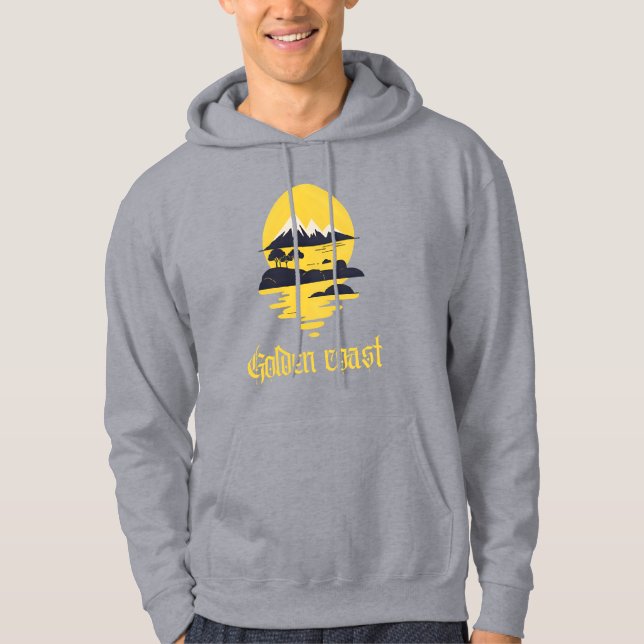 Golden Kusten Horizon Pullover Hoodie (Framsida)