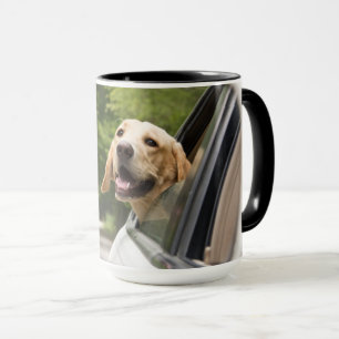Golden Labrador i Spegel Mugg