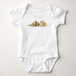 Golden Labrador Puppy Pile T Shirt