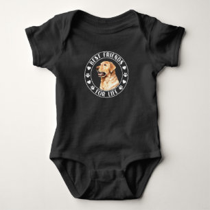 Golden Labrador Retriever Best Friends for Life T Shirt