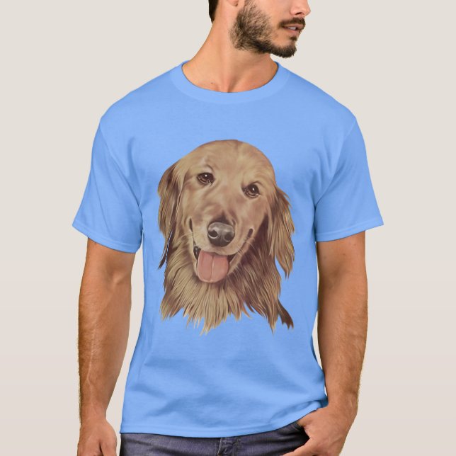 Golden Labrador Retriever Tee (Framsida)