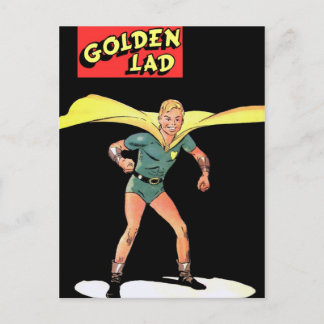 Golden Lad-vykort Vykort