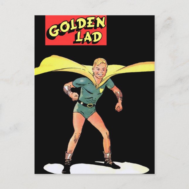 Golden Lad-vykort Vykort (Framsida)
