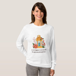 Golden Lantern | Healing Light & Spiritual Hope T Shirt