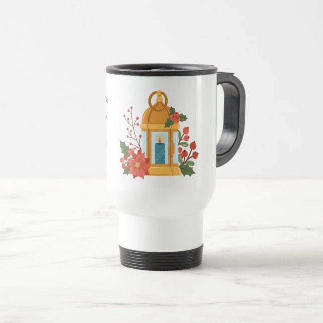 Golden Lantern Mug | Inspirational Quote Mug Resemugg (Framsida höger)