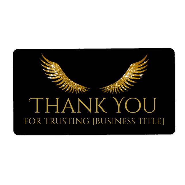 Golden Lash Wings Black Label Fraktsedel (Framsidan)