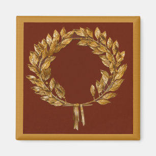 Golden Laurel Wandeans Magnet