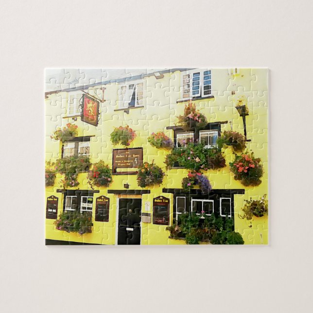 Golden Lejon Hotel Padstow Cornwall England Pussel (Horisontell)