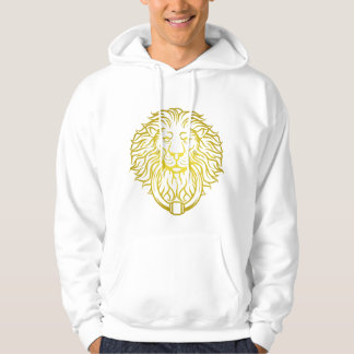 Golden Lejon white hoodie manar