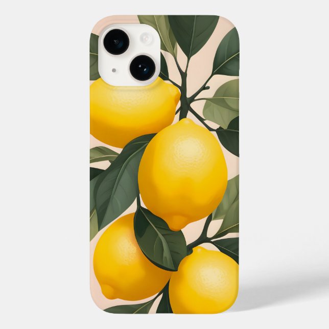 Golden Lemons på Grönt (Baksida)
