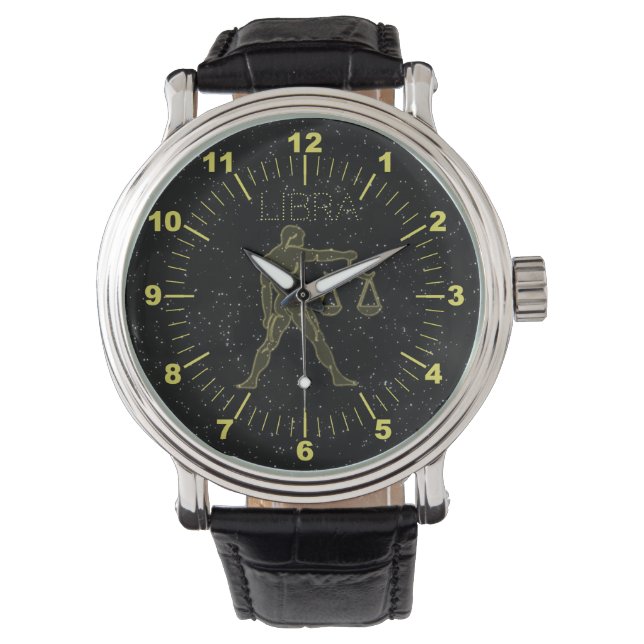 Golden Libra Armbandsur (Framsida)