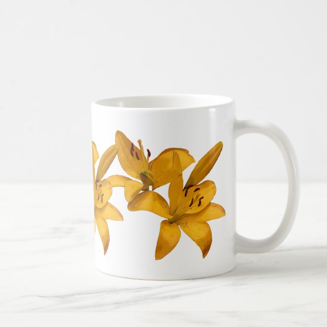Golden Lilies Kaffemugg (Höger)