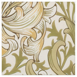 Golden Lily Classic William Morris Tyg