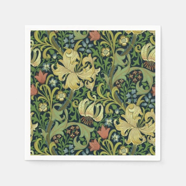 Golden Lily Pappersservett (Framsidan)