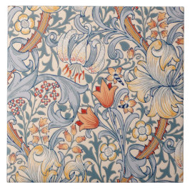 Golden Lily, William Morris Kakelplatta