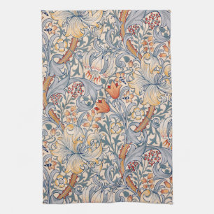 Golden Lily, William Morris Kökshandduk