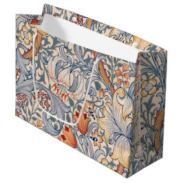 Golden Lily, William Morris Large Gift Bag