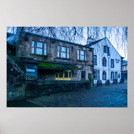 Golden Lion Pub, Todmorden Poster
