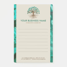 Golden Livets träd - Yggdrasil - Malachite Löv