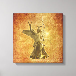 Golden Lizzy Canvastryck