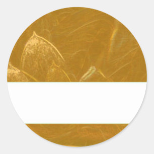GOLDEN LOTUS BLANK TEMPLATE ARTISTIK ETIKETT DECO