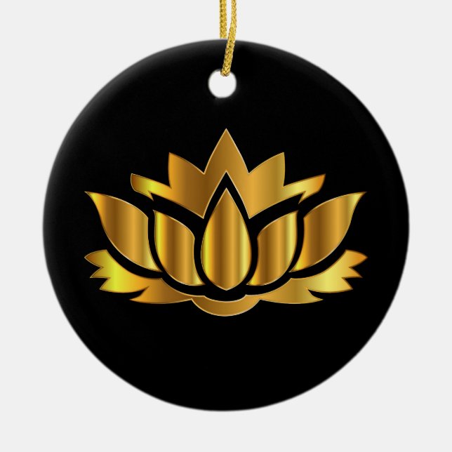 Golden Lotus Ornament (Framsidan)
