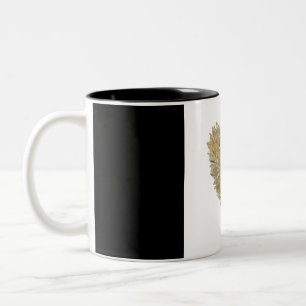 Golden Löv-kaffe/Tea Mugg