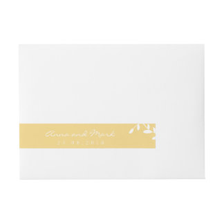 Golden Löv Long Label Etikettband