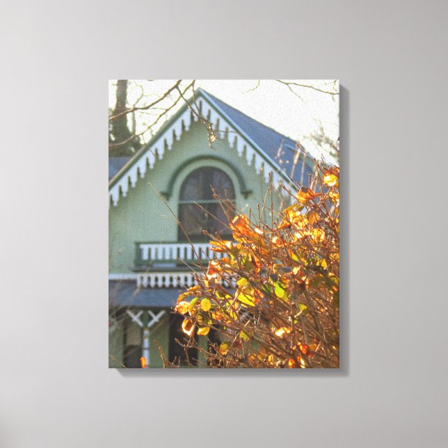 Golden Lövs and Gingertea - Martha's Vineyard Canvastryck (Framsida)