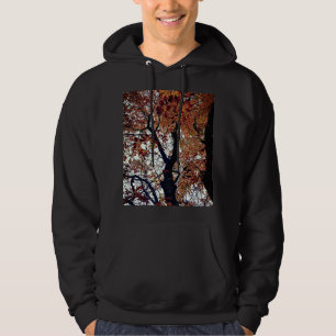 Golden lövs hoodie