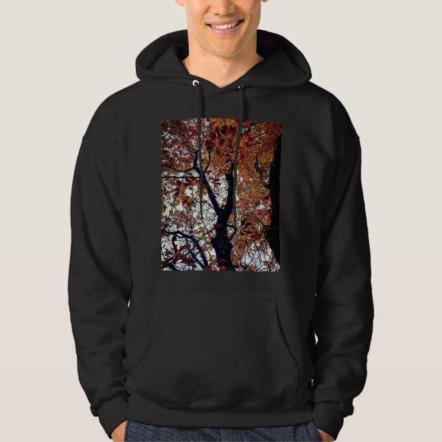 Golden lövs hoodie (Framsida)
