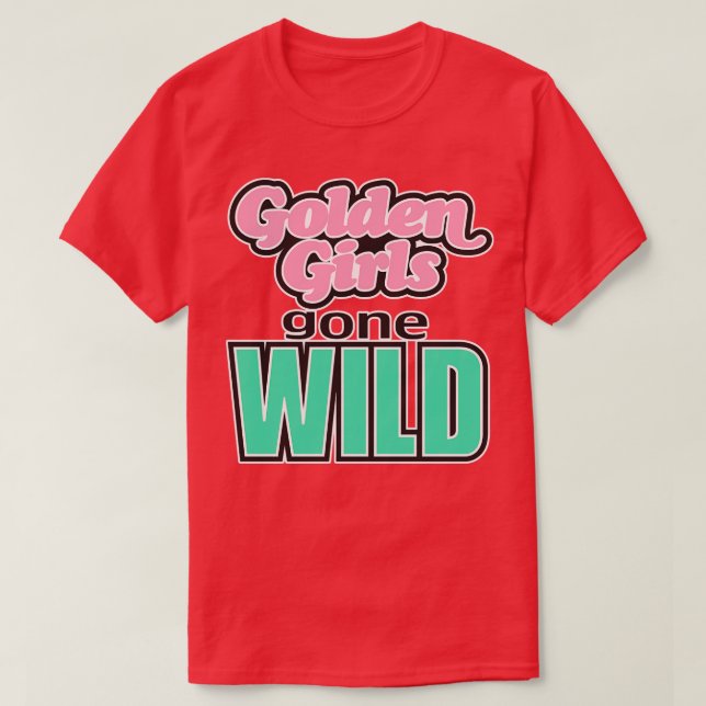 GOLDEN LS BORTA VILD T SHIRT (Design framsida)