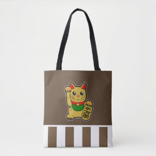 Golden Lucky Cat Tygkasse