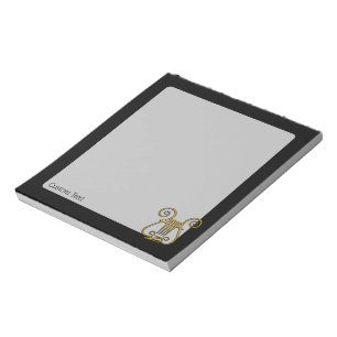 Golden Lyre Anteckningsblock