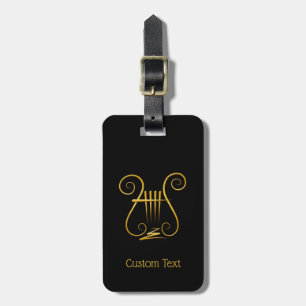 Golden Lyre Bagagebricka