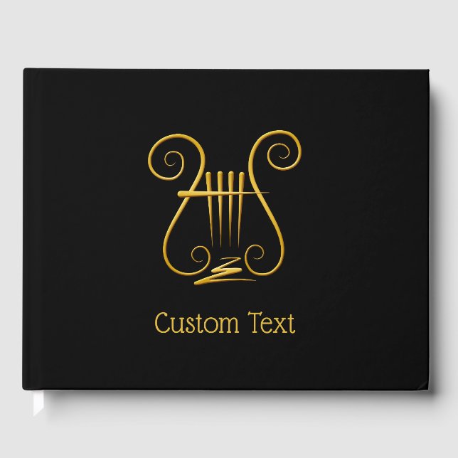 Golden Lyre Gästböcker (Framsida)
