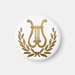 Golden Lyre-handväska Magnet