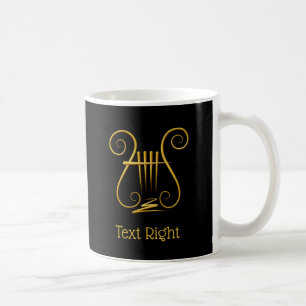 Golden Lyre Kaffemugg