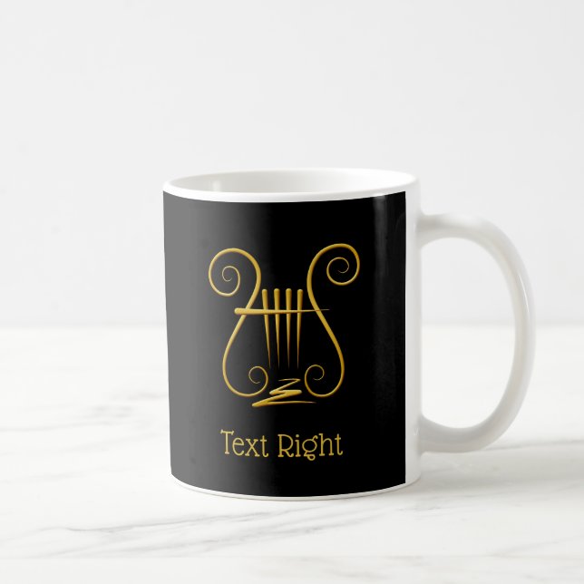 Golden Lyre Kaffemugg (Höger)