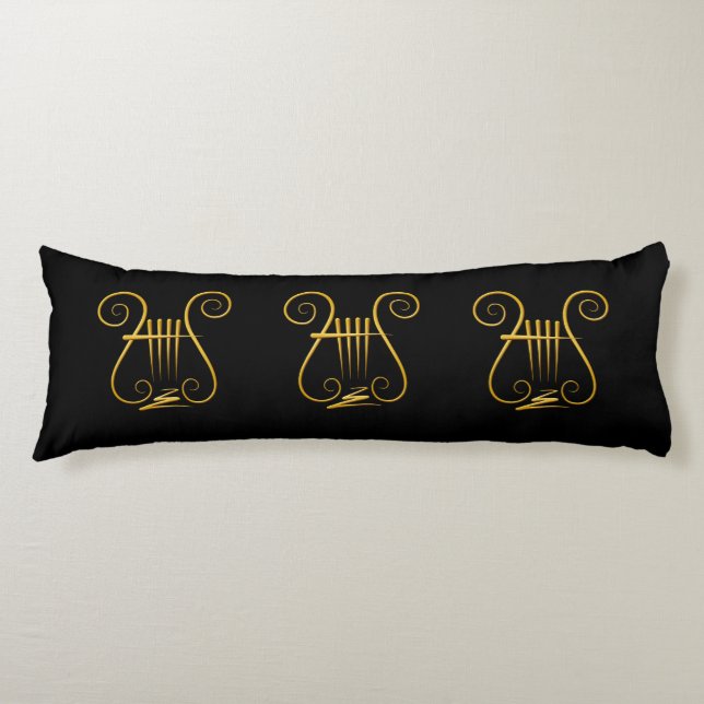 Golden Lyre Kroppskudde (Framsidan)