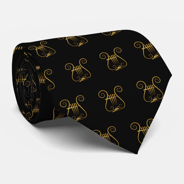 Golden Lyre Mönster Slips (Rullad)