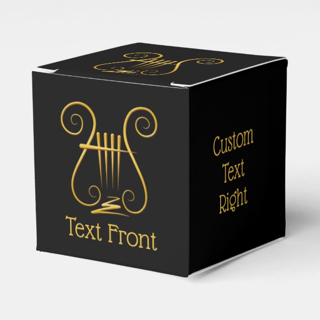 Golden Lyre Presentaskar (Framsidan Sidan)