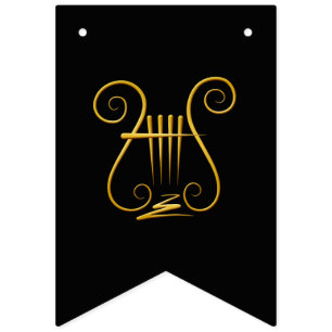 Golden Lyre Vimplar